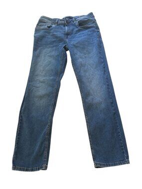 The Perfect Jean NYC Mens Size 32x32 Athletic Fit Denim Blue Pants Stretch Waist